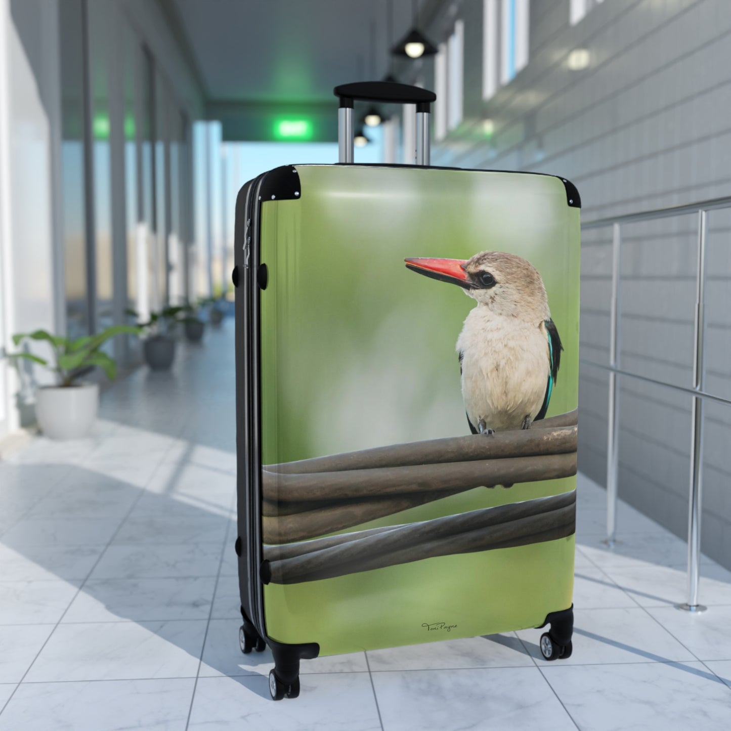 Nature and Wildlife Lover Kingfisher Travel Suitcase