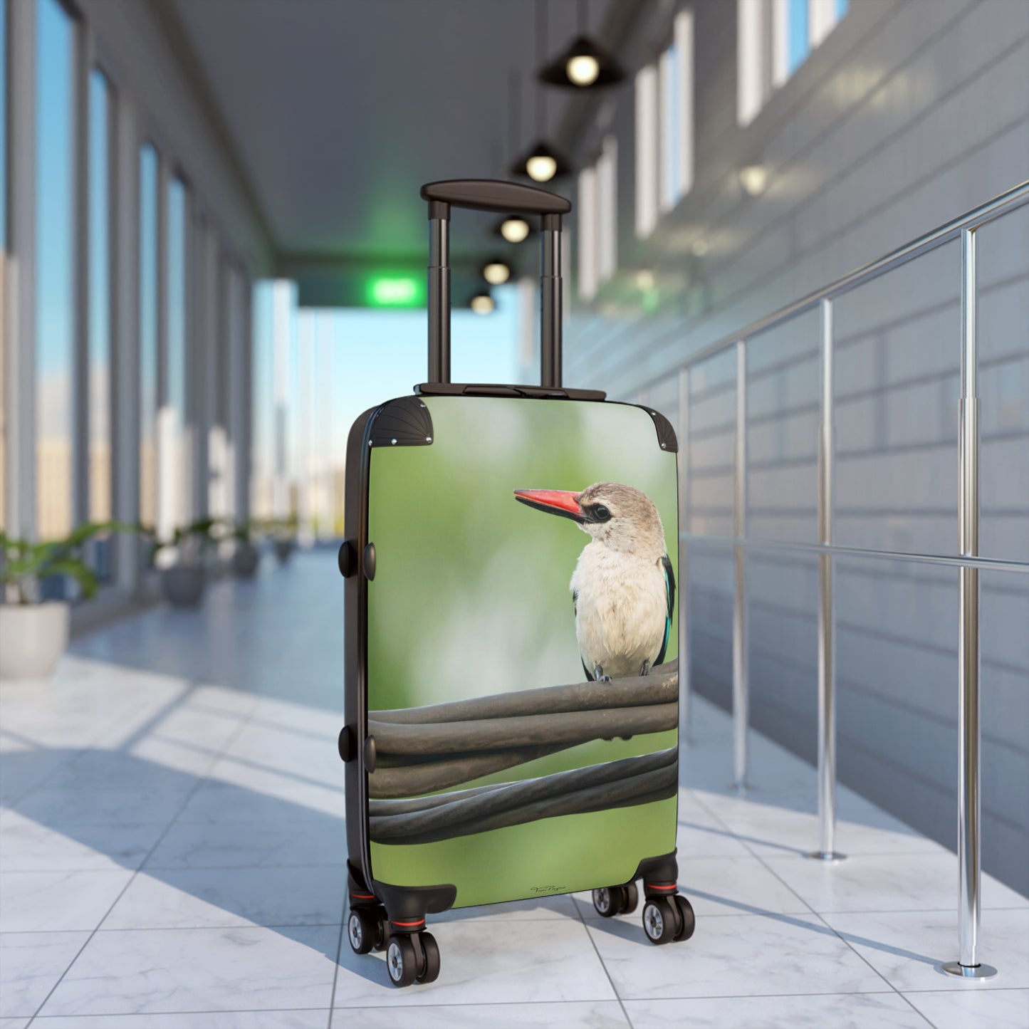 Nature and Wildlife Lover Kingfisher Travel Suitcase