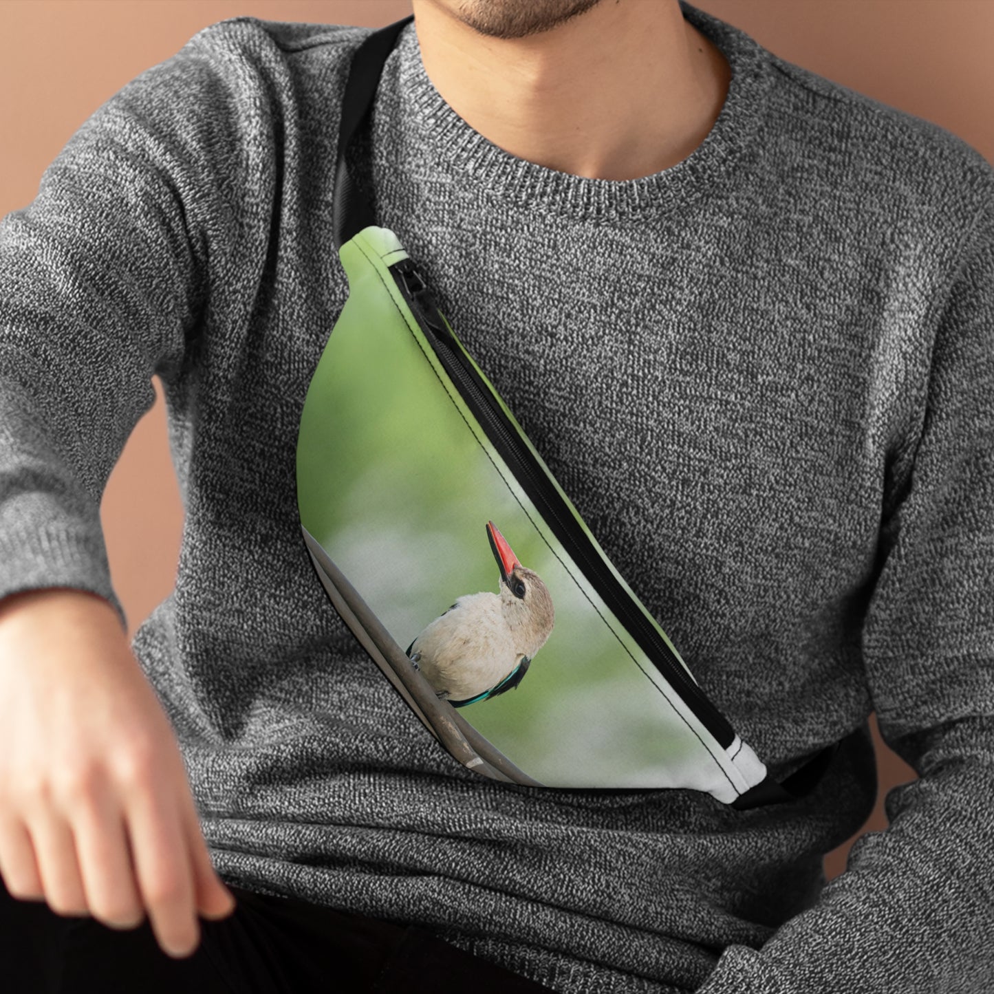 Nature and Wildlife Lover Kingfisher Fanny Pack