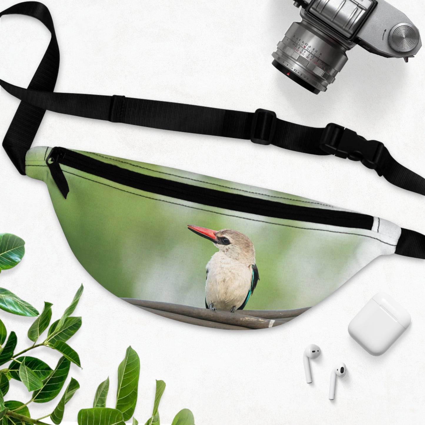 Nature and Wildlife Lover Kingfisher Fanny Pack