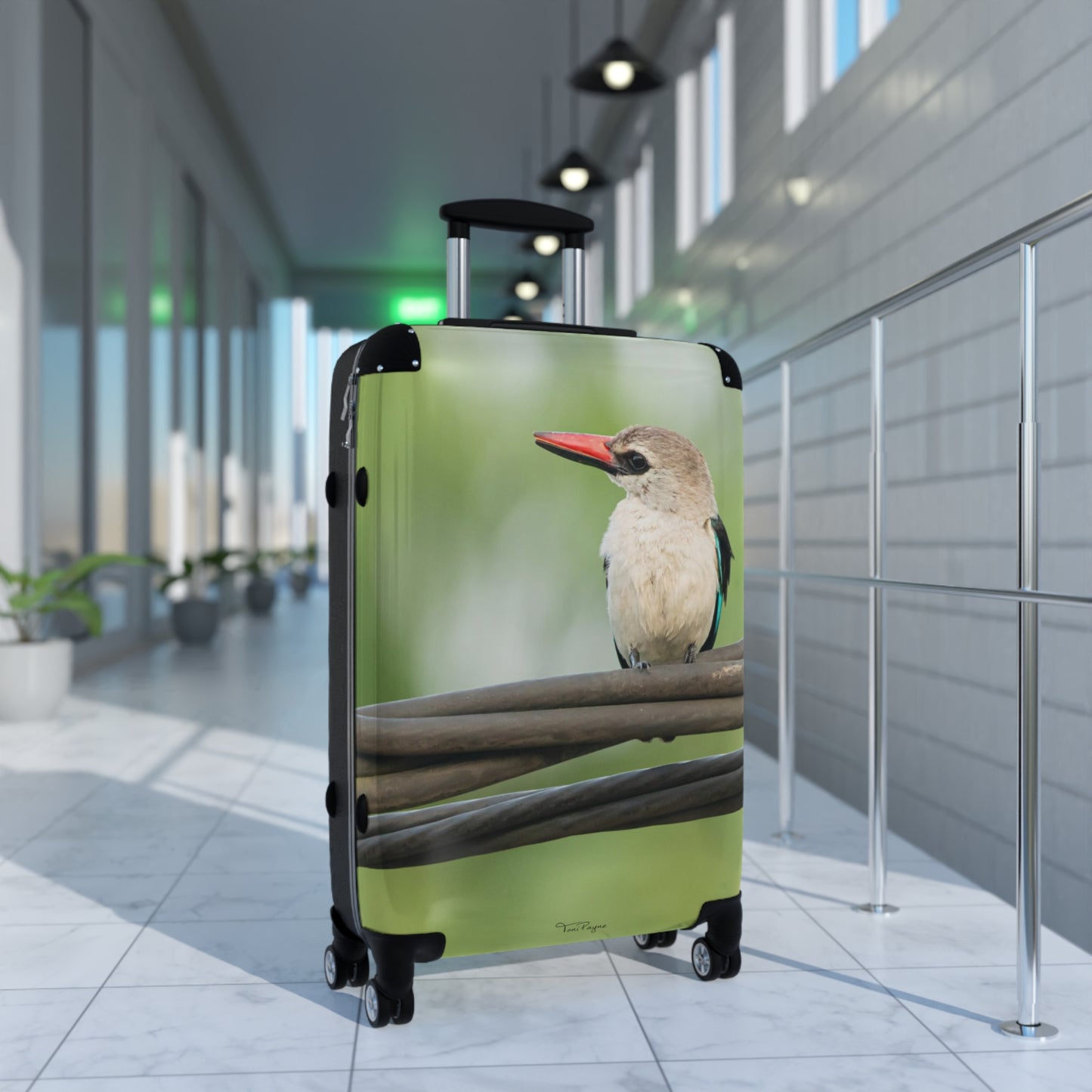 Nature and Wildlife Lover Kingfisher Travel Suitcase