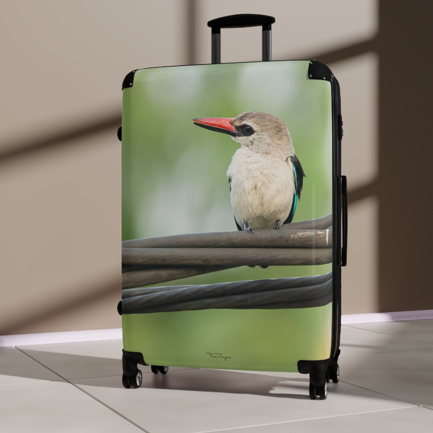 Nature and Wildlife Lover Kingfisher Travel Suitcase