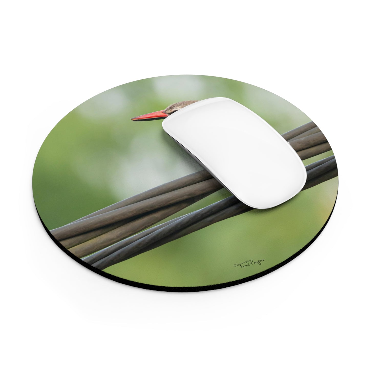 Nature Lover Kingfisher Round or Rectangle Mouse Pad