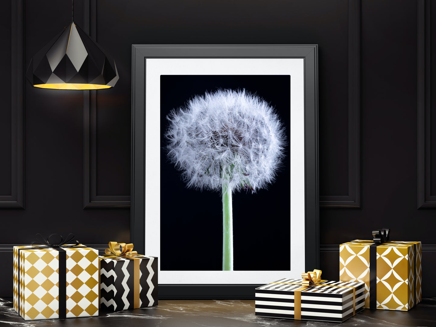 Nature Photography - Dandelion Flower - Fine Art Print - Wall Art - Photo, Fine Art, Metal, Canvas, Print, Interior Decor