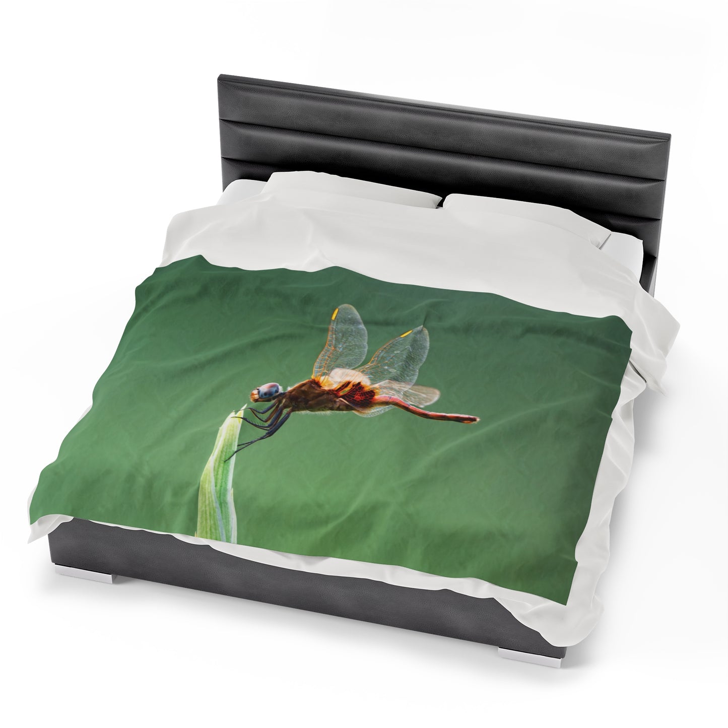 Dragonfly Travel Blanket, Cozy Soft Plush Fleece Blanket, Throw Blanket, Gifts for Animal Lovers - Merchandise