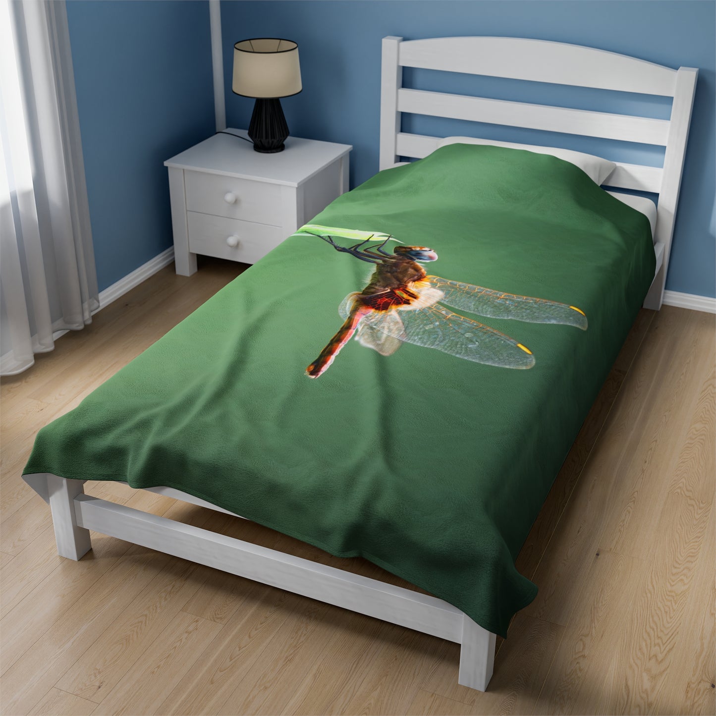 Dragonfly Travel Blanket, Cozy Soft Plush Fleece Blanket, Throw Blanket, Gifts for Animal Lovers - Merchandise