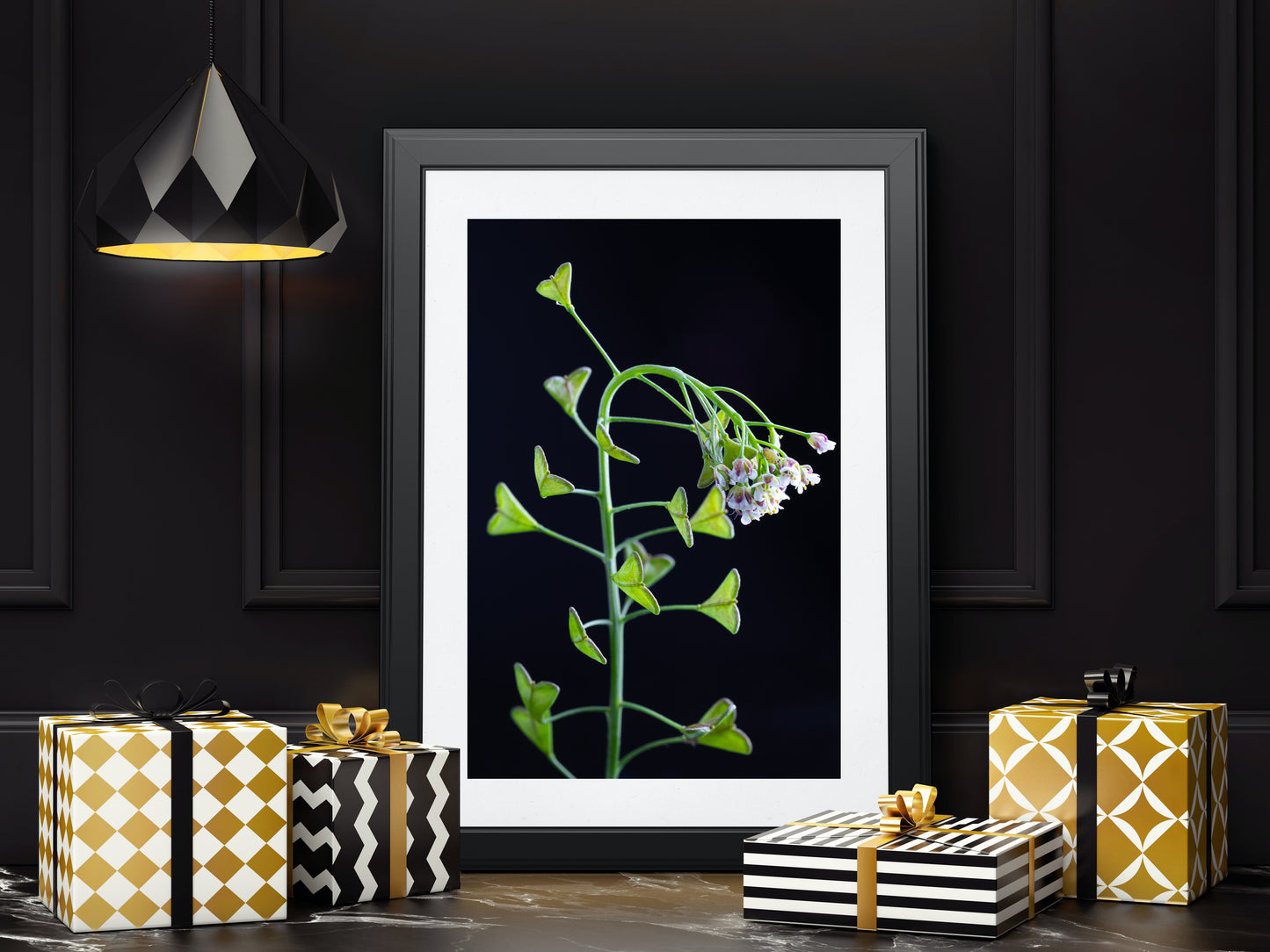 Nature Photography - Shepherd's Purse Flower - Fine Art Print - Wall Art - Photo, Fine Art, Metal, Canvas, Print, Interior Decor