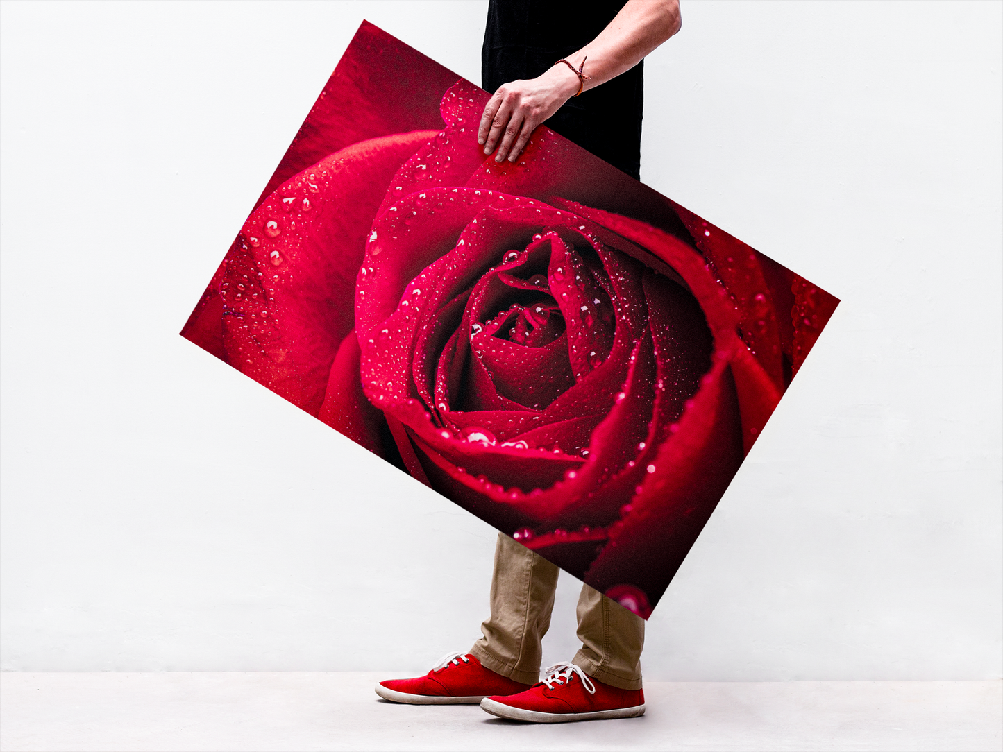 Flower Photography | Red Rose Lovers Paradise | Floral Fine Art - Wall Art Metal or Acrylic Print