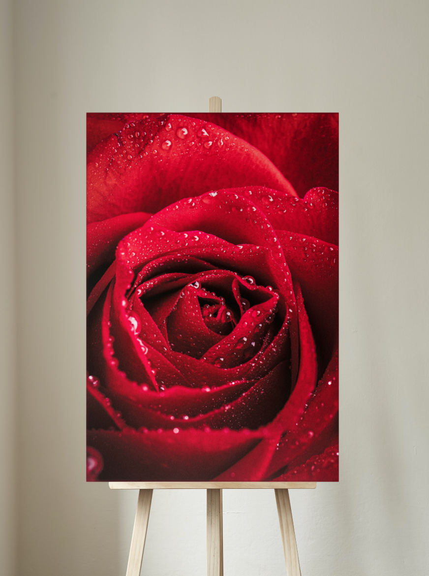 Flower Photography | Red Rose Lovers Paradise | Floral Fine Art - Wall Art Metal or Acrylic Print