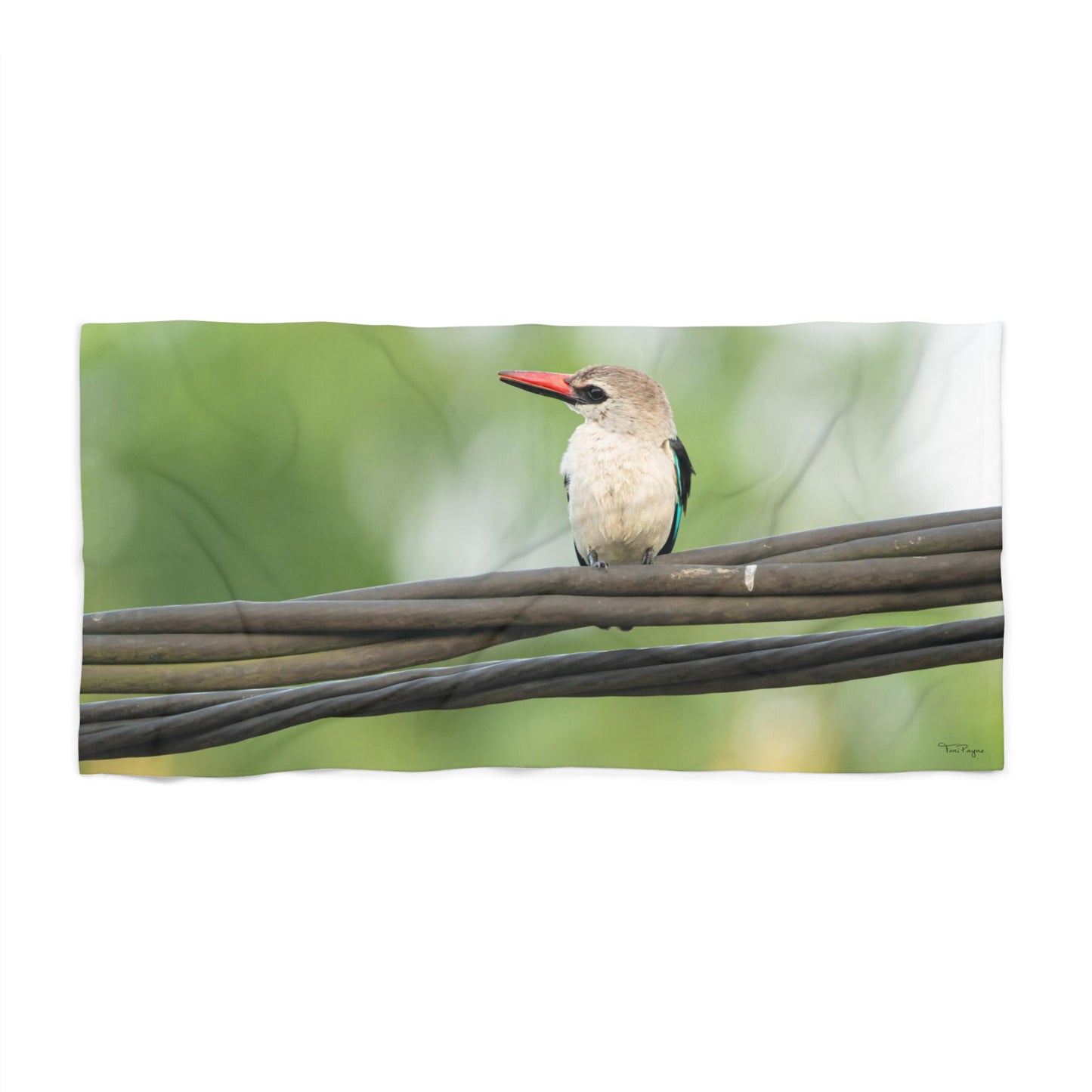 Nature and Wildlife Lover Kingfisher Beach Towel