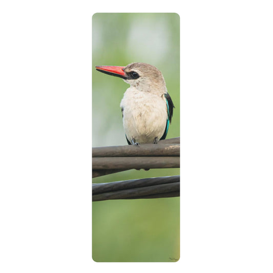 Nature and Wildlife Lover Kingfisher Rubber Yoga Mat