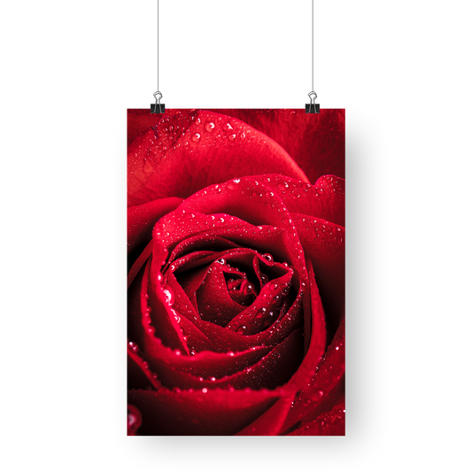 Flower Photography | Red Rose Lovers Paradise |   Floral Fine Art - Wall Art Metal or Acrylic Print